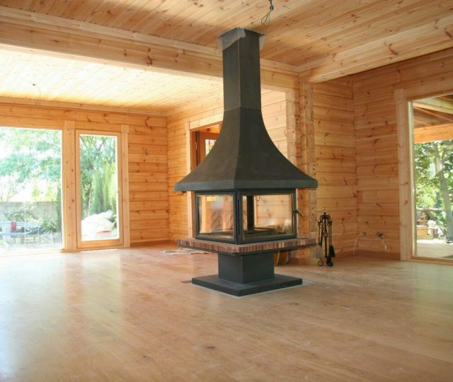 طراحی و ساخت ویلا چوبی در شمال