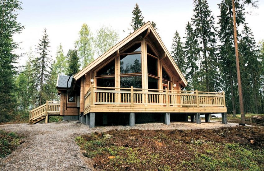 طراحی و ساخت ویلا چوبی در شمال