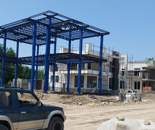 طراحی و اجرای اسکلت فولادی در شمال