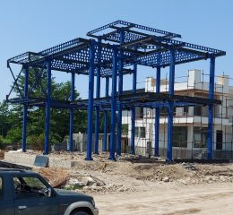 طراحی و اجرای اسکلت فولادی در شمال