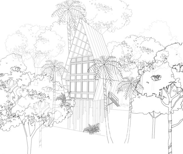 طراحی و ساخت کلبه چوبی