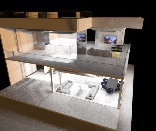 طراحی ویلا در نمک آبرود