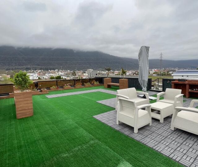 ویلا ۳۵۰ متری سه خواب در مجتمع با استخر و روف جنگلی